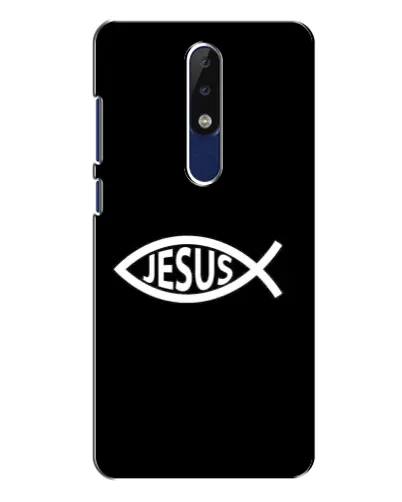 Чехол для Nokia 5.1 Plus (X5) с картинкой «Классический Jesus»