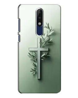 Чехол для Nokia 5.1 Plus (X5) с картинкой «Оливковая ветвь»