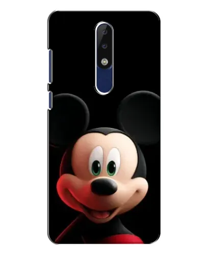 Чехол для Nokia 5.1 Plus (X5) с картинкой «Улыбающийся Микки Маус»