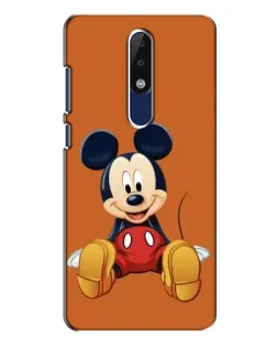 Чехол для Nokia 5.1 Plus (X5) с картинкой «Микки отдыхает»
