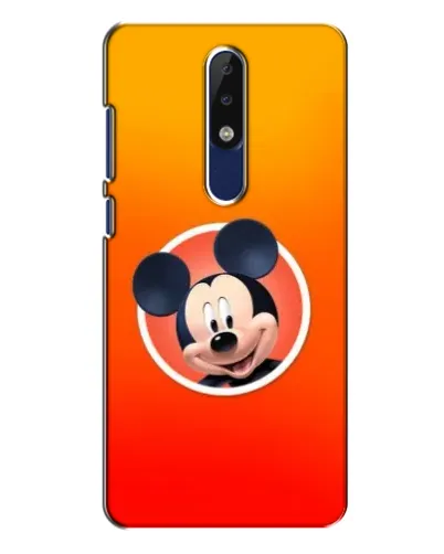 Чехол для Nokia 5.1 Plus (X5) с картинкой «Mickey в круге»