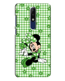 Чехол для Nokia 5.1 Plus (X5) с картинкой «Mickey в клетку»