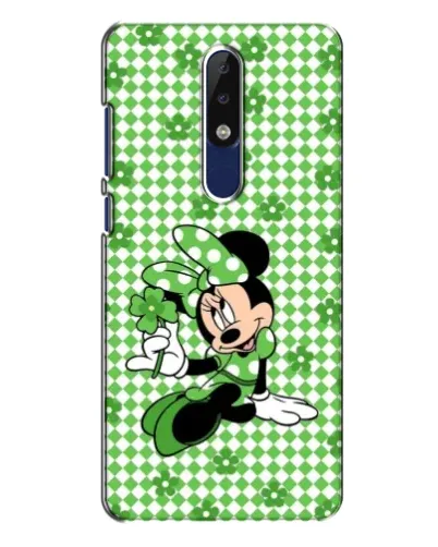 Чехол для Nokia 5.1 Plus (X5) с картинкой «Mickey в клетку»