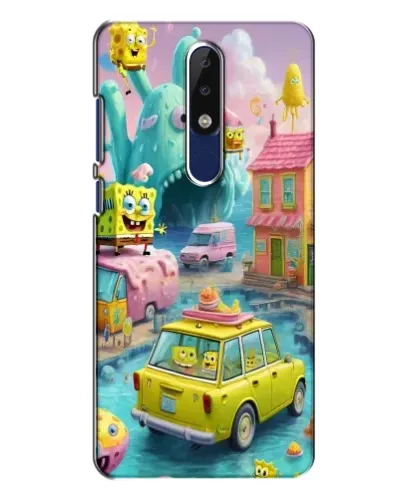 Чехол для Nokia 5.1 Plus (X5) с картинкой «Монстр-трак приключения»
