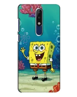 Чехол для Nokia 5.1 Plus (X5) с картинкой «Подводный привет»