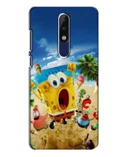 Чехол для Nokia 5.1 Plus (X5) с картинкой «Развлечения на пляже»