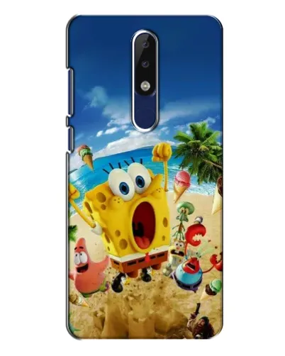 Чехол для Nokia 5.1 Plus (X5) с картинкой «Развлечения на пляже»