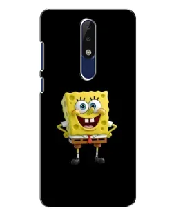 Чехол для Nokia 5.1 Plus (X5) с картинкой «Классический Губка Боб»