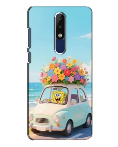 Чехол для Nokia 5.1 Plus (X5) с картинкой «Автомобильное путешествие»