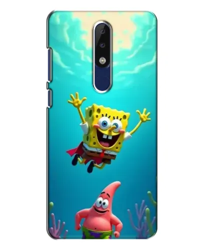 Чохол для Nokia 5.1 Plus (X5) з картинкою «Спанч Боб під водою» Чохол для Nokia 5.1 Plus (X5) з картинкою «Спанч Боб під водою»