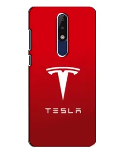 Чохол для Nokia 5.1 Plus (X5) з картинкою «Tesla Red Classic»