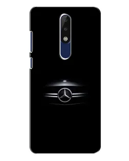 Чохол для Nokia 5.1 Plus (X5) з картинкою «Mercedes — абстрактні лінії»