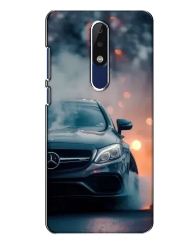 Чохол для Nokia 5.1 Plus (X5) з картинкою «Mercedes — нічне місто» Чохол для Nokia 5.1 Plus (X5) з картинкою «Mercedes — нічне місто»