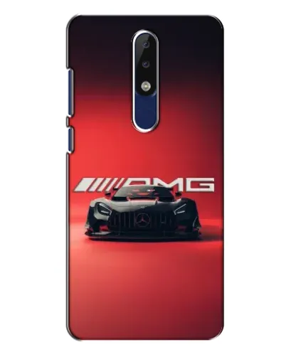 Чохол для Nokia 5.1 Plus (X5) з картинкою «Mercedes AMG — червона лінія» Чохол для Nokia 5.1 Plus (X5) з картинкою «Mercedes AMG — червона лінія»