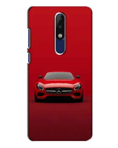 Чохол для Nokia 5.1 Plus (X5) з картинкою «Червоний Mercedes AMG» Чохол для Nokia 5.1 Plus (X5) з картинкою «Червоний Mercedes AMG»
