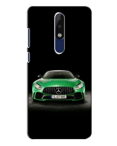 Чохол для Nokia 5.1 Plus (X5) з картинкою «Mercedes — неоновий лого» Чохол для Nokia 5.1 Plus (X5) з картинкою «Mercedes — неоновий лого»