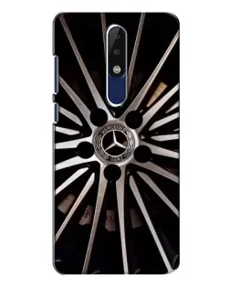 Чохол для Nokia 5.1 Plus (X5) з картинкою «Диск Mercedes»