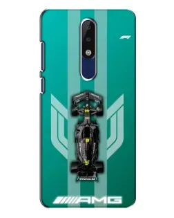 Чохол для Nokia 5.1 Plus (X5) з картинкою «Mercedes AMG Petronas»