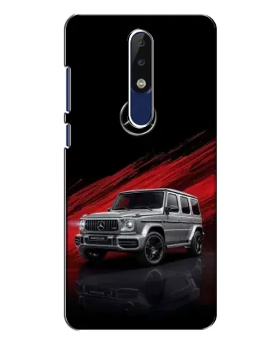 Чохол для Nokia 5.1 Plus (X5) з картинкою «Mercedes G-Class червоний» Чохол для Nokia 5.1 Plus (X5) з картинкою «Mercedes G-Class червоний»