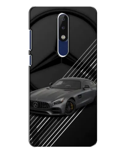 Чохол для Nokia 5.1 Plus (X5) з картинкою «Mercedes AMG — графіка» Чохол для Nokia 5.1 Plus (X5) з картинкою «Mercedes AMG — графіка»