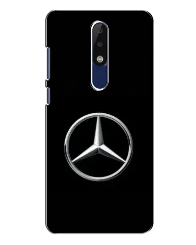 Чохол для Nokia 5.1 Plus (X5) з картинкою «Mercedes класичний лого» Чохол для Nokia 5.1 Plus (X5) з картинкою «Mercedes класичний лого»