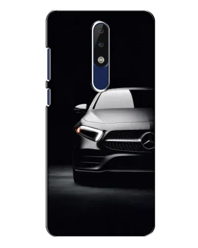 Чохол для Nokia 5.1 Plus (X5) з картинкою «Світло фар Mercedes» Чохол для Nokia 5.1 Plus (X5) з картинкою «Світло фар Mercedes»