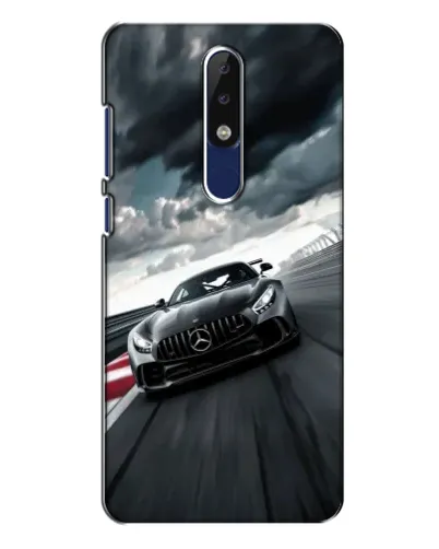 Чохол для Nokia 5.1 Plus (X5) з картинкою «Гоночний Mercedes AMG» Чохол для Nokia 5.1 Plus (X5) з картинкою «Гоночний Mercedes AMG»