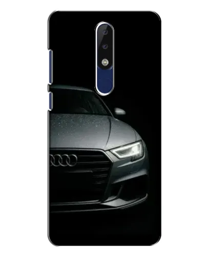 Чехол для Nokia 5.1 Plus (X5) с картинкой «Audi — детализация кузова»