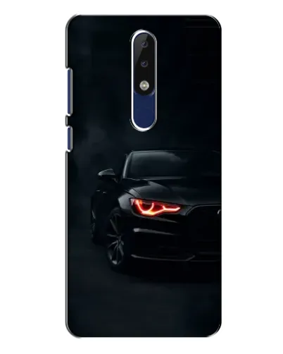 Чехол для Nokia 5.1 Plus (X5) с картинкой «Audi — хищный взгляд»