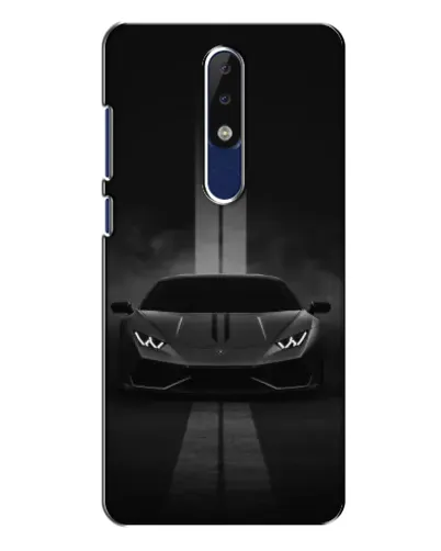 Чохол для Nokia 5.1 Plus (X5) з картинкою «Lamborghini симетрія доріг» Чохол для Nokia 5.1 Plus (X5) з картинкою «Lamborghini симетрія доріг»