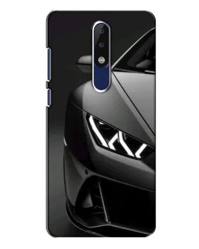 Чохол для Nokia 5.1 Plus (X5) з картинкою «Lamborghini фари деталізація» Чохол для Nokia 5.1 Plus (X5) з картинкою «Lamborghini фари деталізація»