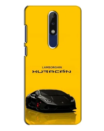 Чохол для Nokia 5.1 Plus (X5) з картинкою «Lamborghini Huracan чорний» Чохол для Nokia 5.1 Plus (X5) з картинкою «Lamborghini Huracan чорний»