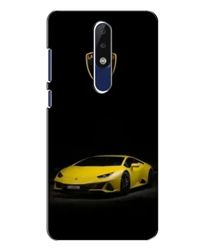 Чохол для Nokia 5.1 Plus (X5) з картинкою «Lamborghini жовтий акцент» Чохол для Nokia 5.1 Plus (X5) з картинкою «Lamborghini жовтий акцент»