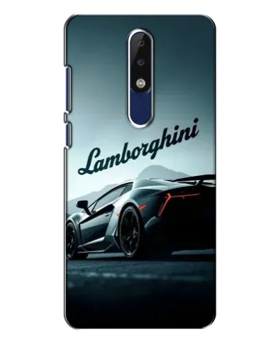 Чохол для Nokia 5.1 Plus (X5) з картинкою «Класичний Lamborghini надпис» Чохол для Nokia 5.1 Plus (X5) з картинкою «Класичний Lamborghini надпис»
