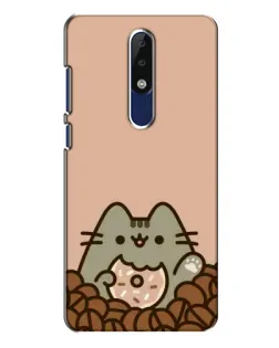 Чехол для Nokia 5.1 Plus (X5) с картинкой «Кофейный Пушин»