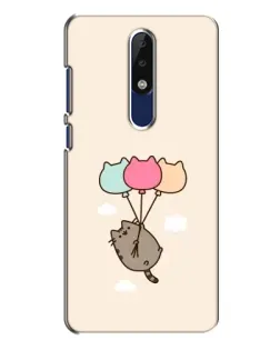 Чехол для Nokia 5.1 Plus (X5) с картинкой «Пушин на шариках»