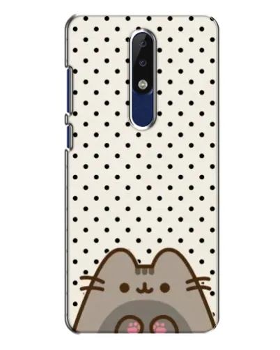 Чехол для Nokia 5.1 Plus (X5) с картинкой «Пушин в горошек» Чехол для Nokia 5.1 Plus (X5) с картинкой «Пушин в горошек»