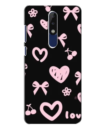 Чехол для Nokia 5.1 Plus (X5) с картинкой «Сатиновый бант» Чехол для Nokia 5.1 Plus (X5) с картинкой «Сатиновый бант»