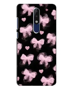 Чехол для Nokia 5.1 Plus (X5) с картинкой «Геометрия банта»
