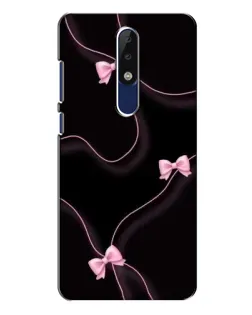 Чехол для Nokia 5.1 Plus (X5) с картинкой «Розовые ленты»