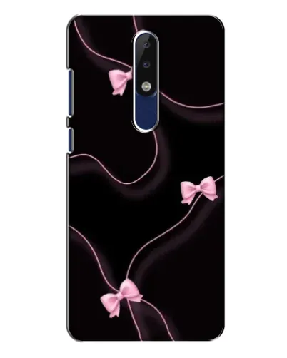 Чехол для Nokia 5.1 Plus (X5) с картинкой «Розовые ленты» Чехол для Nokia 5.1 Plus (X5) с картинкой «Розовые ленты»