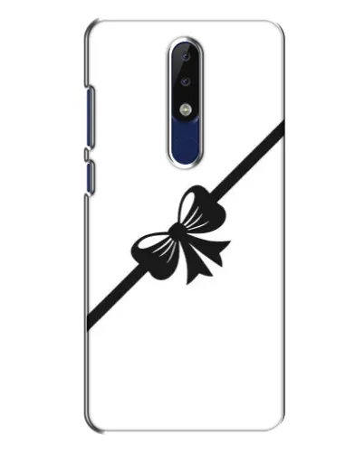 Чехол для Nokia 5.1 Plus (X5) с картинкой «Диагональный бант» Чехол для Nokia 5.1 Plus (X5) с картинкой «Диагональный бант»