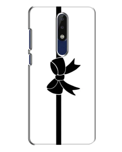Чехол для Nokia 5.1 Plus (X5) с картинкой «Вертикальный бант» Чехол для Nokia 5.1 Plus (X5) с картинкой «Вертикальный бант»