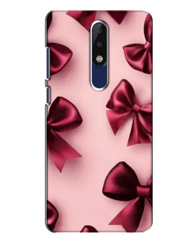 Чехол для Nokia 5.1 Plus (X5) с картинкой «Бордовый атлас» Чехол для Nokia 5.1 Plus (X5) с картинкой «Бордовый атлас»