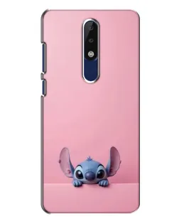 Чехол для Nokia 5.1 Plus (X5) с картинкой «Stitch выглядывает»