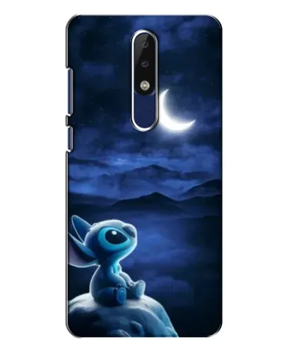Чехол для Nokia 5.1 Plus (X5) с картинкой «Лунная ночь Стича» Чехол для Nokia 5.1 Plus (X5) с картинкой «Лунная ночь Стича»