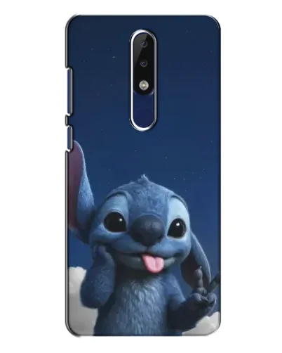 Чехол для Nokia 5.1 Plus (X5) с картинкой «Стич в облаках» Чехол для Nokia 5.1 Plus (X5) с картинкой «Стич в облаках»