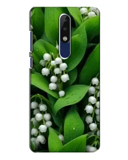 Чехол для Nokia 5.1 Plus (X5) с картинкой «Ландыши в зелени»