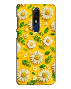 Чехол для Nokia 5.1 Plus (X5) с картинкой «Ромашковое солнце»