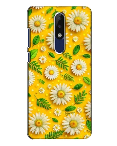 Чехол для Nokia 5.1 Plus (X5) с картинкой «Ромашковое солнце»